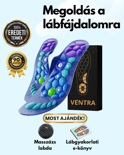 VENTRA Mágneses Akupresszúrás Talpbetét