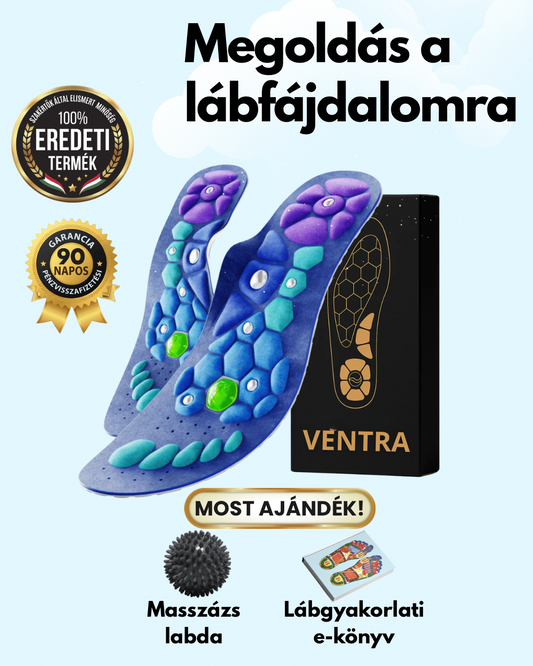 VENTRA Mágneses Akupresszúrás Talpbetét