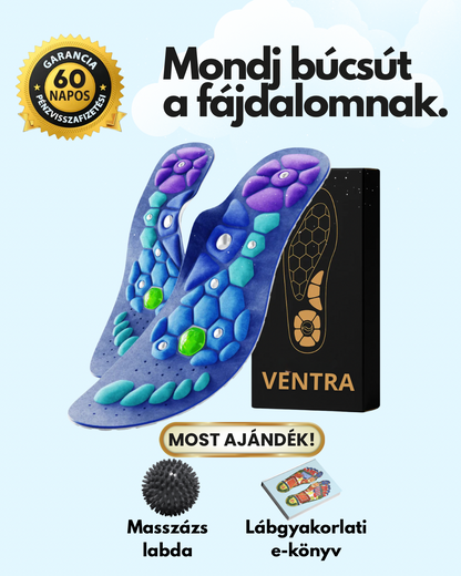 VENTRA Mágneses Akupresszúrás Talpbetét