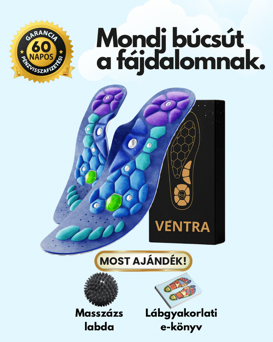 VENTRA Mágneses Akupresszúrás Talpbetét