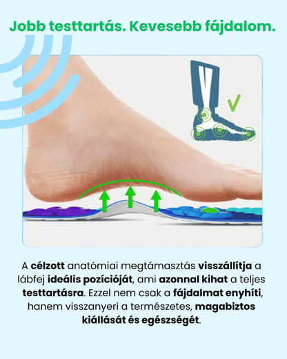 VENTRA Mágneses Akupresszúrás Talpbetét