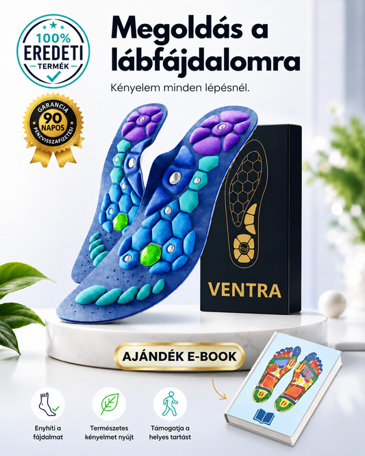 VENTRA Mágneses Akupresszúrás Talpbetét