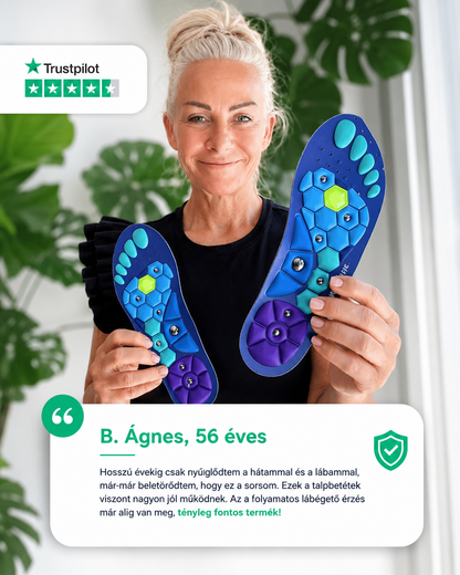 VENTRA Mágneses Akupresszúrás Talpbetét