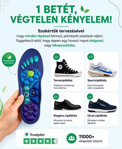 VENTRA Mágneses Akupresszúrás Talpbetét